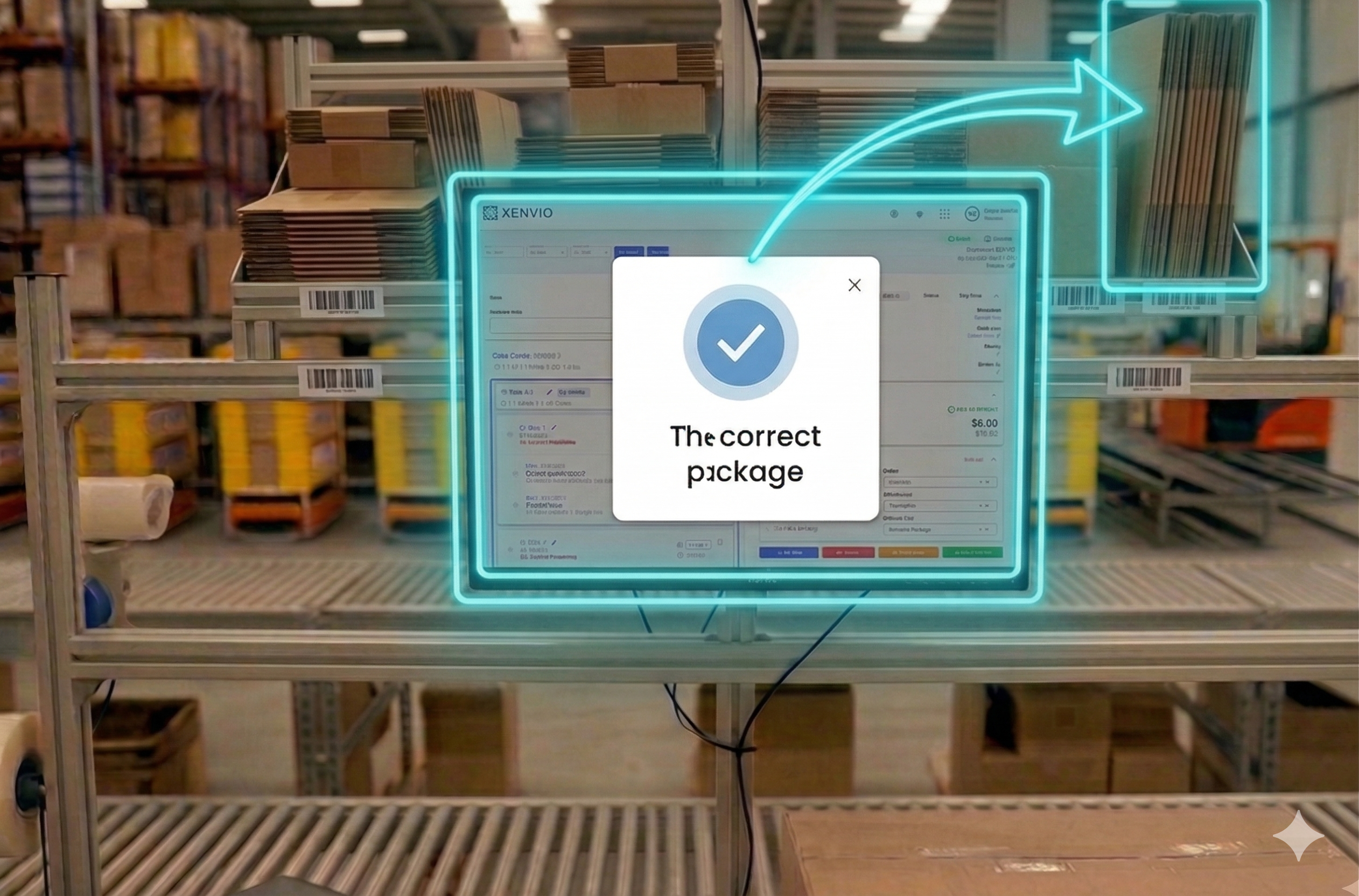 XENVIO CUBING logistics center